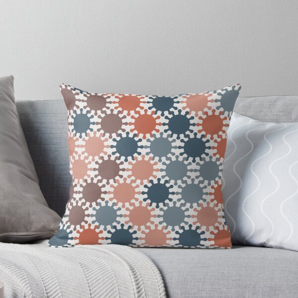 Item preview, Retro Spike Virus Seamless Pattern 005 designed and sold by TexSta.