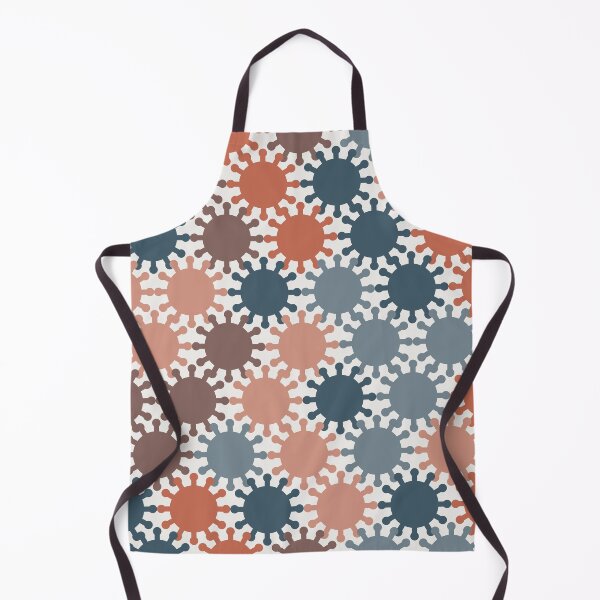 Item preview, Retro Spike Virus Seamless Pattern 005 designed and sold by TexSta.