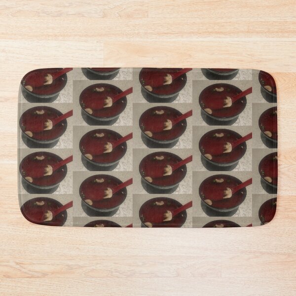 Item preview, Japanese Clear Soup with Mushrooms Art Print designed and sold by KaleChub.
