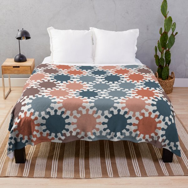 Item preview, Retro Spike Virus Seamless Pattern 005 designed and sold by TexSta.