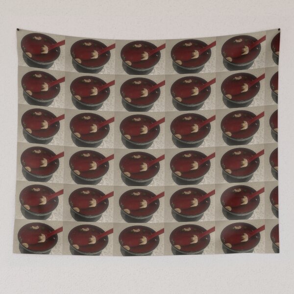 Item preview, Japanese Clear Soup with Mushrooms Art Print designed and sold by KaleChub.