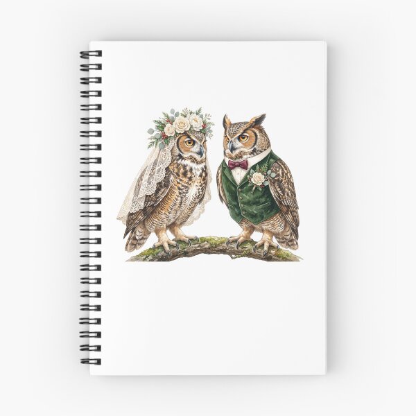 Item preview, Horned Owl Wedding designed and sold by Tiffany Roy.
