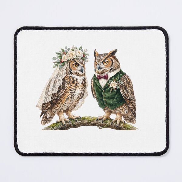 Item preview, Horned Owl Wedding designed and sold by Roy & Tiffany.