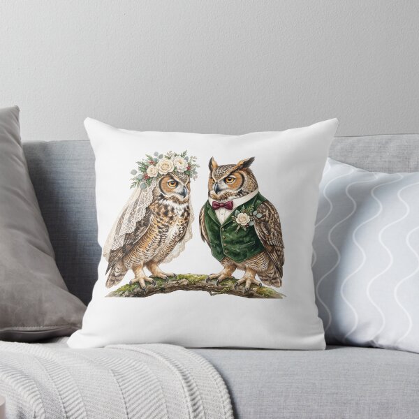 Item preview, Horned Owl Wedding designed and sold by Roy & Tiffany.
