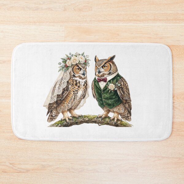 Item preview, Horned Owl Wedding designed and sold by Roy & Tiffany.