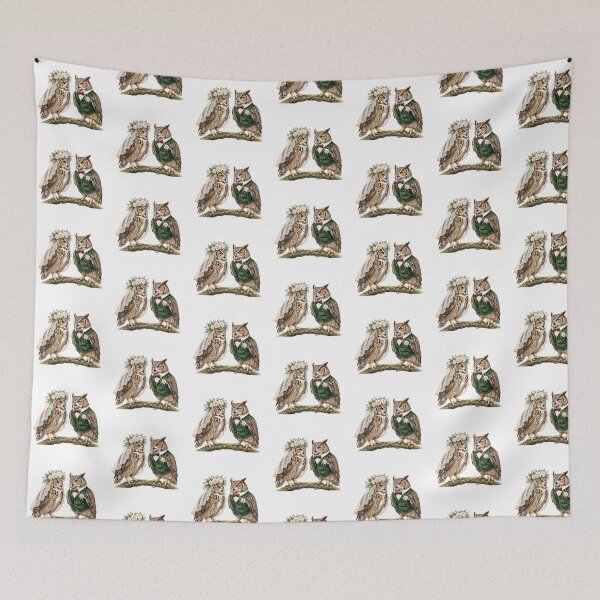 Item preview, Horned Owl Wedding designed and sold by Roy & Tiffany.