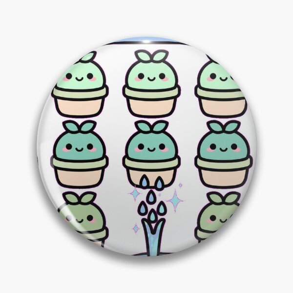 Item preview, Kawaii Plant Invasion Arcade - Cute Potted Plants vs Watering Can - Retro Gaming designed and sold by Petringo.