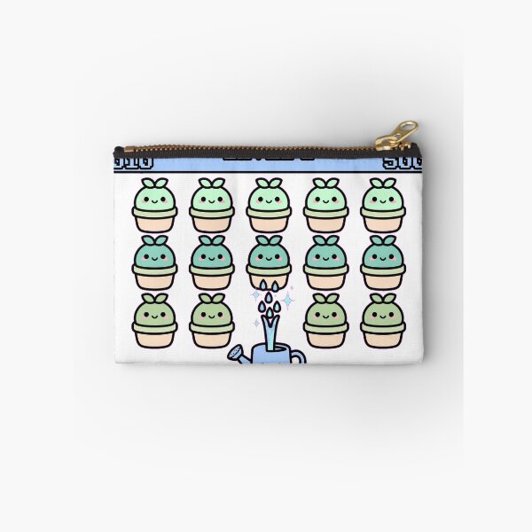 Item preview, Kawaii Plant Invasion Arcade - Cute Potted Plants vs Watering Can - Retro Gaming designed and sold by Petringo.