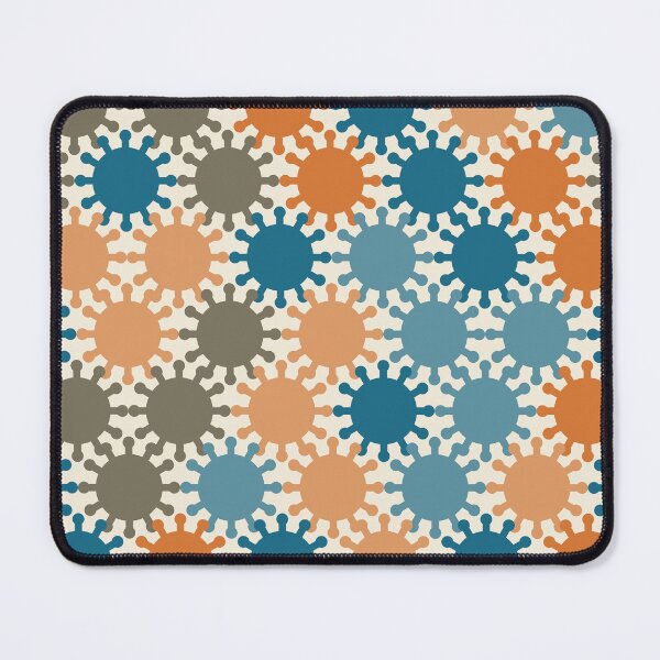 Item preview, Retro Spike Virus Seamless Pattern 006 designed and sold by TexSta.