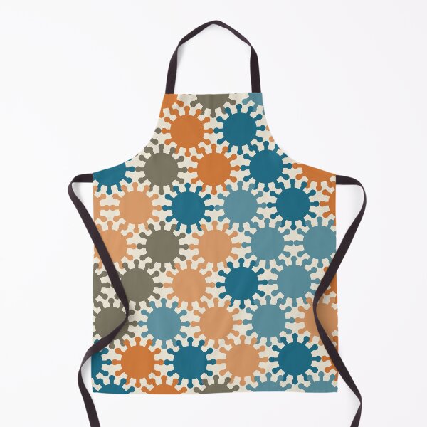 Item preview, Retro Spike Virus Seamless Pattern 006 designed and sold by TexSta.