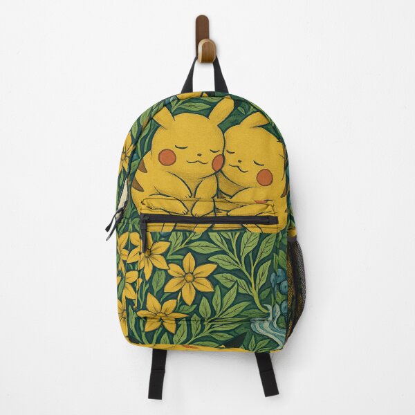 Item preview, William Morris Style Yellow Creatures Illustration designed and sold by WildArtIT.