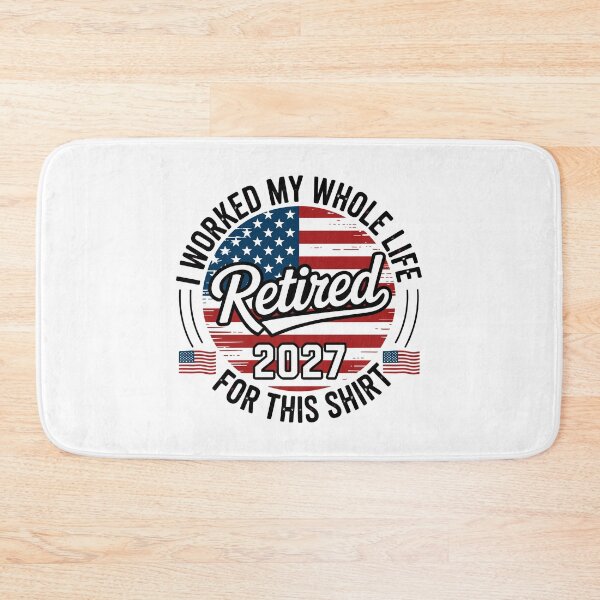Item preview, I Worked My Whole Life Retired 2027 For This Shirt American Retirement Gift Patriot Retiree designed and sold by Doodleoub.