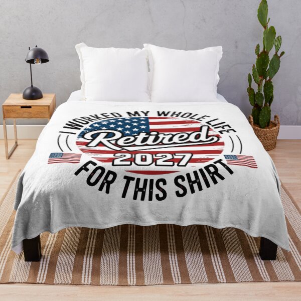 Item preview, I Worked My Whole Life Retired 2027 For This Shirt American Retirement Gift Patriot Retiree designed and sold by Doodleoub.