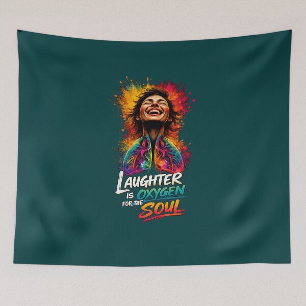 Item preview, Laughter Is Oxygen for the Soul designed and sold by FABIOLA1970.
