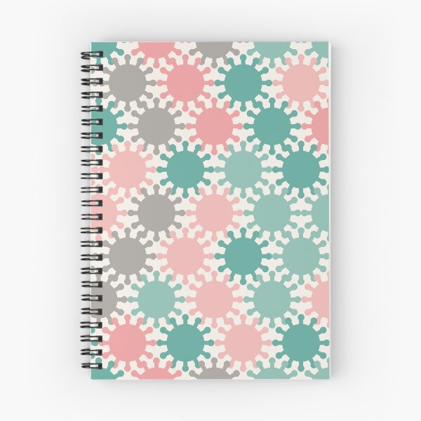 Item preview, Retro Spike Virus Seamless Pattern 007 designed and sold by TexSta.