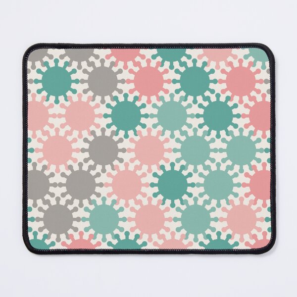 Item preview, Retro Spike Virus Seamless Pattern 007 designed and sold by TexSta.