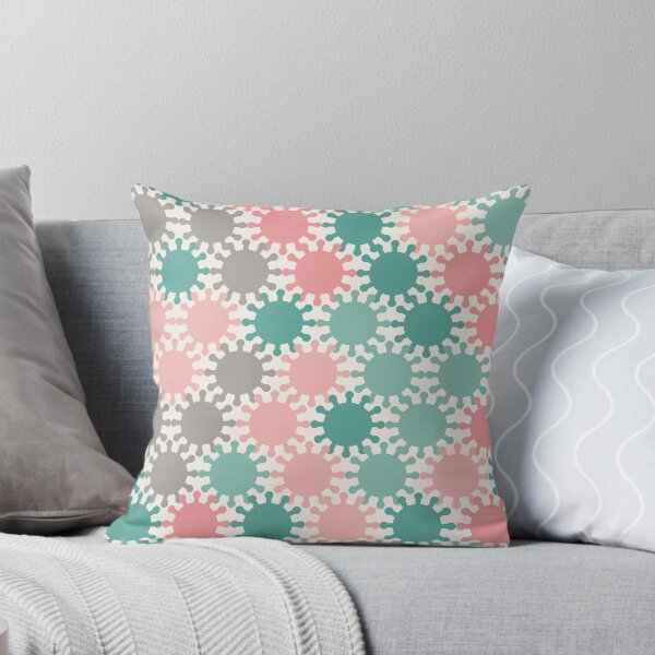 Item preview, Retro Spike Virus Seamless Pattern 007 designed and sold by TexSta.