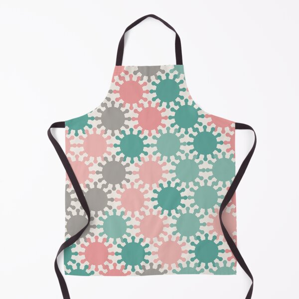 Item preview, Retro Spike Virus Seamless Pattern 007 designed and sold by TexSta.
