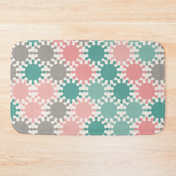 Item preview, Retro Spike Virus Seamless Pattern 007 designed and sold by TexSta.