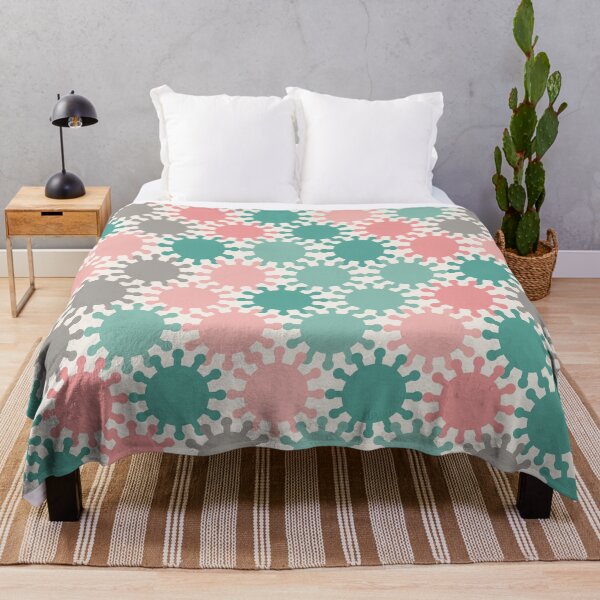 Item preview, Retro Spike Virus Seamless Pattern 007 designed and sold by TexSta.