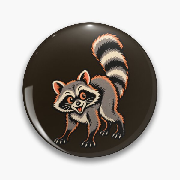 Item preview, Halloween Trash Panda designed and sold by darametzgerart.