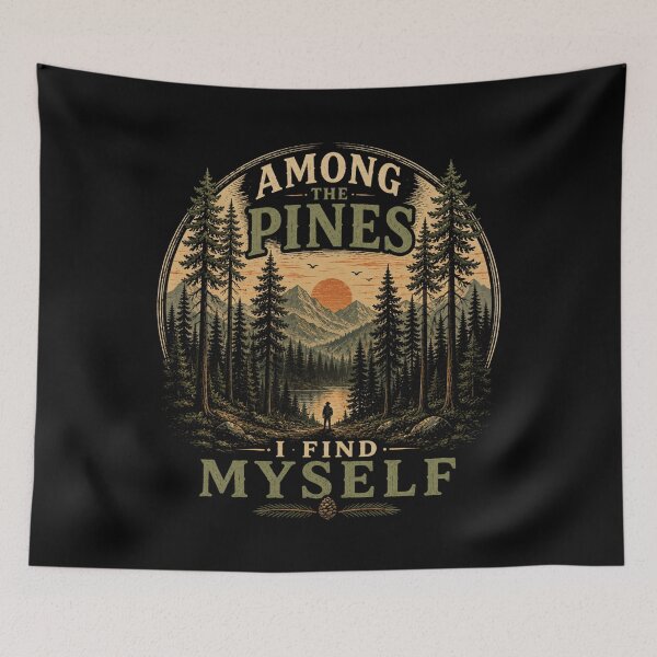 Item preview, Among the Pines I Find Myself designed and sold by Side Quest Co..