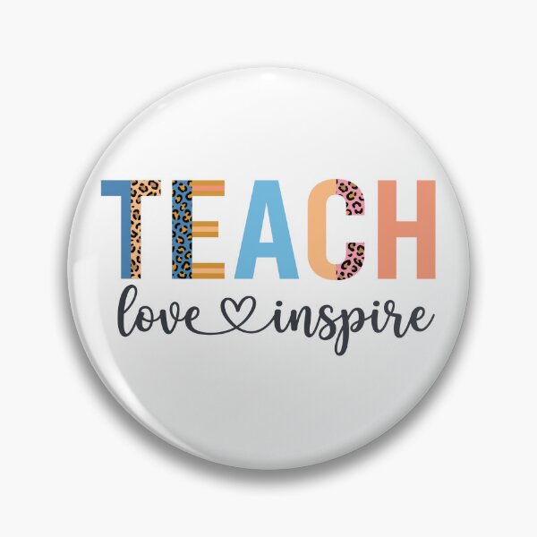 Item preview, Teach Love Inspire Teacher Educator School Staff designed and sold by Doodleoub.