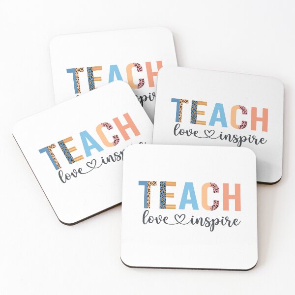 Item preview, Teach Love Inspire Teacher Educator School Staff designed and sold by Doodleoub.