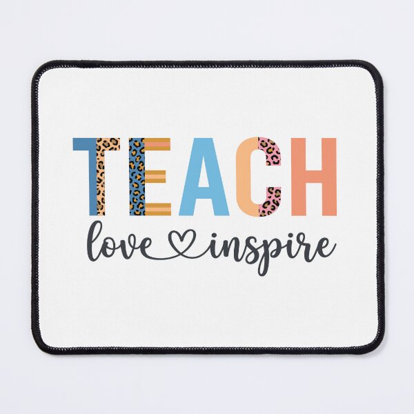Item preview, Teach Love Inspire Teacher Educator School Staff designed and sold by Doodleoub.