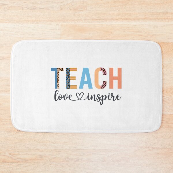 Item preview, Teach Love Inspire Teacher Educator School Staff designed and sold by Doodleoub.