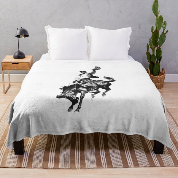 Item preview, Vintage Cowboy Riding Horse Western Frontier Cowboy Americana Graphic designed and sold by Lilbahlil.