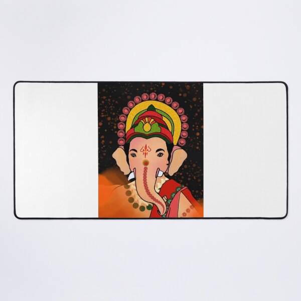 Item preview, Lord Ganesha digital art  designed and sold by CanvasCharmHub.