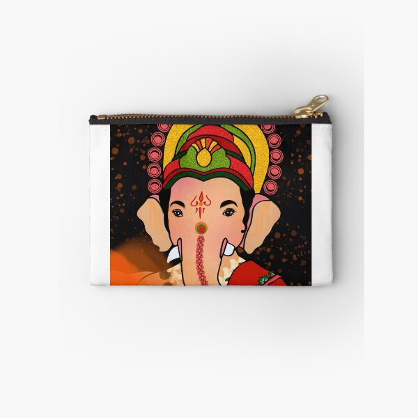 Item preview, Lord Ganesha digital art  designed and sold by CanvasCharmHub.