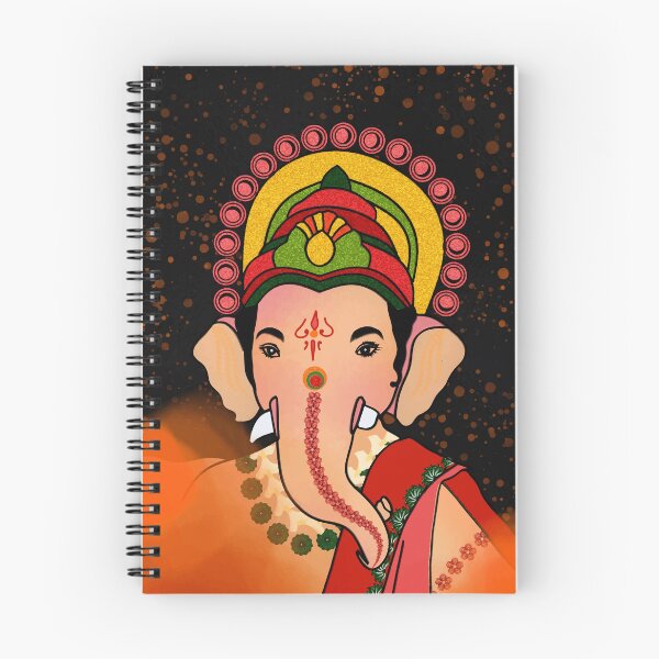 Item preview, Lord Ganesha digital art  designed and sold by CanvasCharmHub.