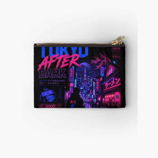 Item preview, Tokyo After Dark | Neon Cityscape Japanese Streetwear T-Shirt designed and sold by rushaib.