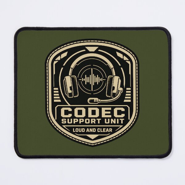 Item preview, Codec Support Technician Patch designed and sold by agearb.
