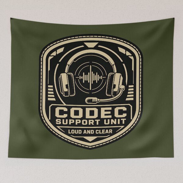 Item preview, Codec Support Technician Patch designed and sold by agearb.