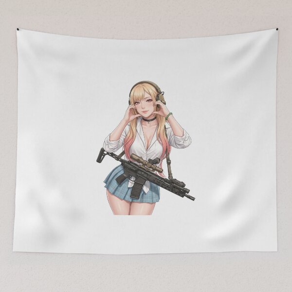 Item preview, Tactical School Girl - Anime Special Ops designed and sold by RAWLIFEGRAPHIC.