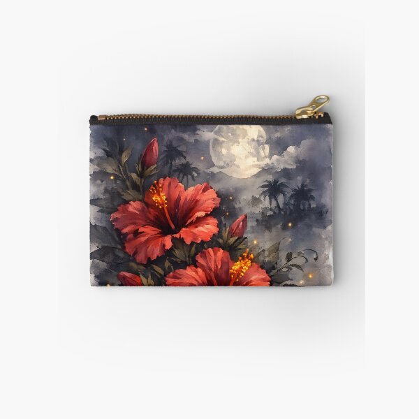 Item preview, Copy of Halloween Coral Hibiscus | Tropical Botanical Watercolor designed and sold by Nolmo.