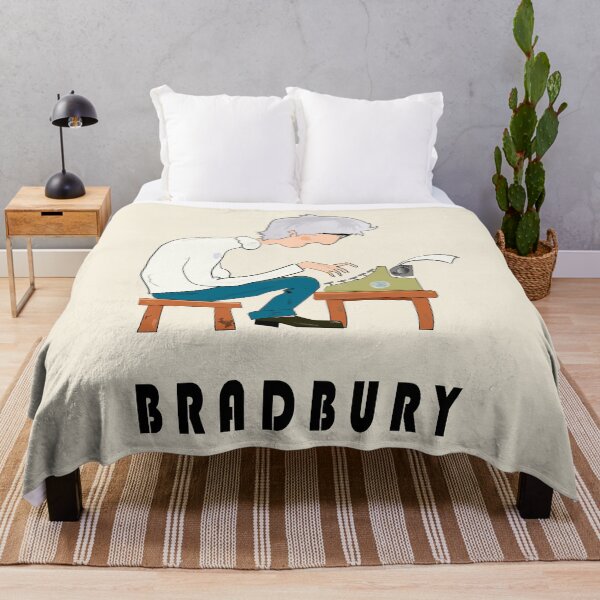 Item preview, Ray Bradbury – Writer at the Typewriter | Literary & Sci-Fi Design designed and sold by FULLER FACTORY.