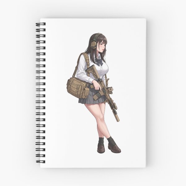 Item preview, Tactical School Girl - Anime Special Ops designed and sold by RAWLIFEGRAPHIC.