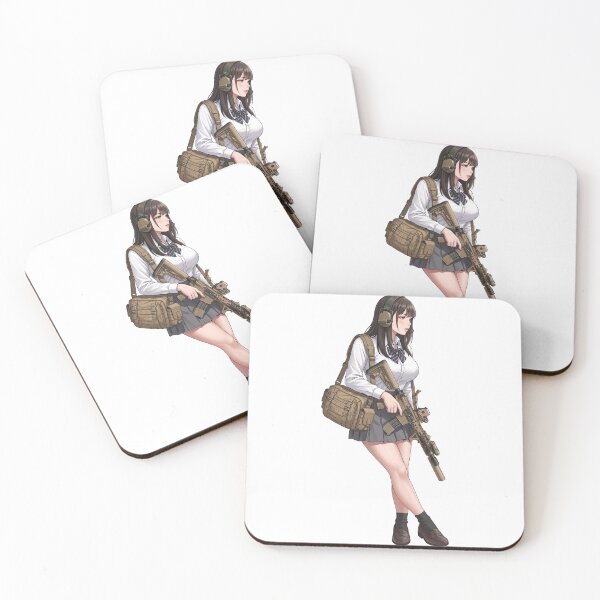 Item preview, Tactical School Girl - Anime Special Ops designed and sold by RAWLIFEGRAPHIC.