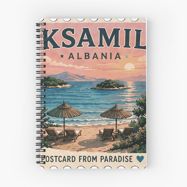 Item preview, Ksamil Stamp designed and sold by yunamaliskova.