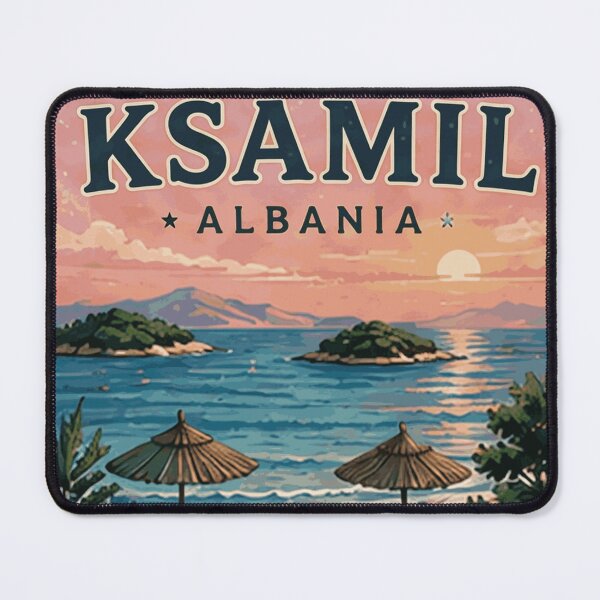Item preview, Ksamil Stamp designed and sold by yunamaliskova.