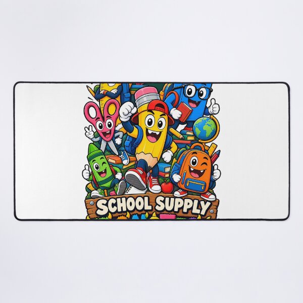 Item preview, School Supply Monsters – Cute Back to School Design for Kids designed and sold by karamram.