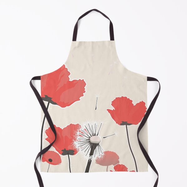 Item preview, Red Poppies Floral Art Print designed and sold by Studio pod Burom.
