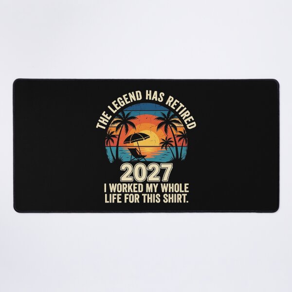 Item preview, The Legend Has Retired 2027 Retirement Gift Funny Retiree designed and sold by Doodleoub.