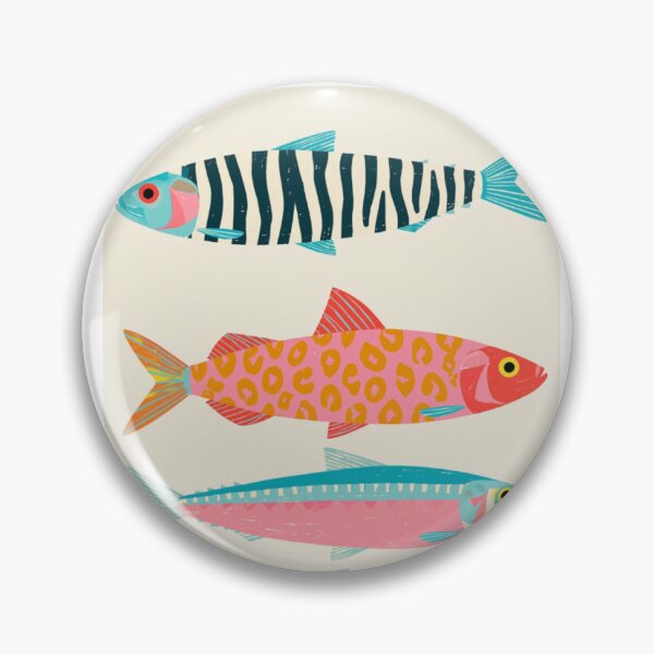 Item preview, Wild Fish: When Patterns Swim Loud designed and sold by Print Fiction.