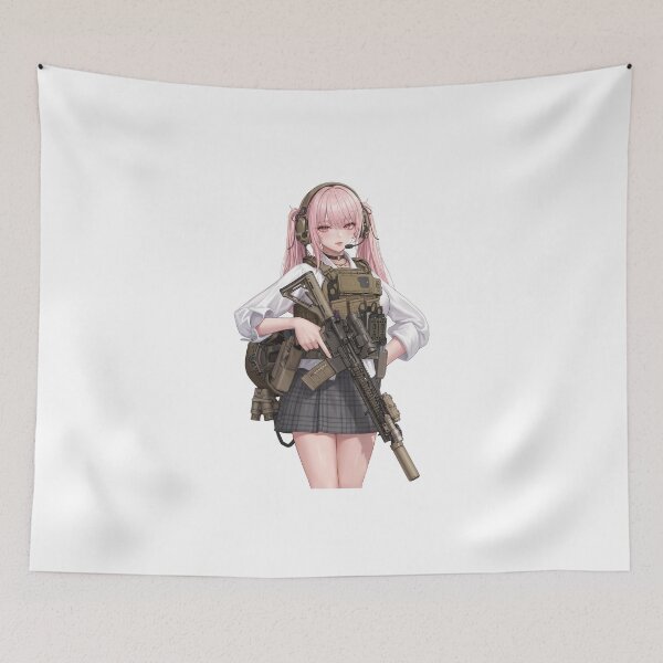 Item preview, Tactical School Girl - Anime Special Ops designed and sold by RAWLIFEGRAPHIC.
