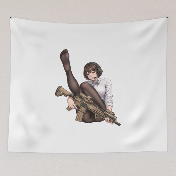 Item preview, Tactical School Girl - Anime Special Ops designed and sold by RAWLIFEGRAPHIC.